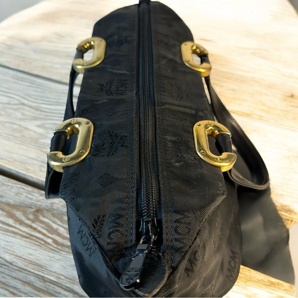 MCM Vintage Visetos Nylon Shoulder Bag - Made In Germany with COA - Picture 8 of 17